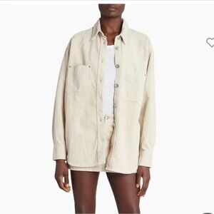 NWT Isabelle Marant Randal Oversized Corduroy Shirt